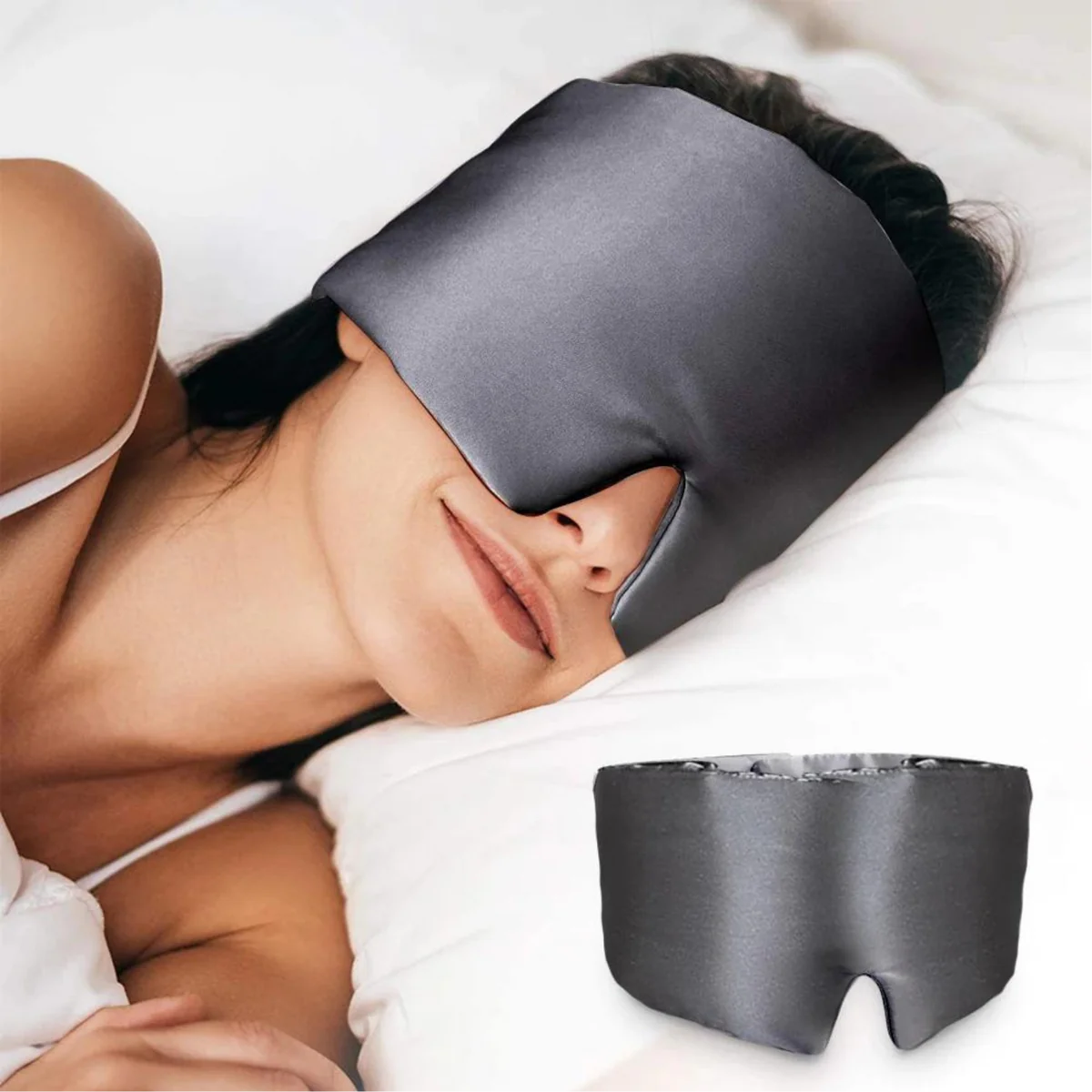 Masque de Sommeil en soie naturelle